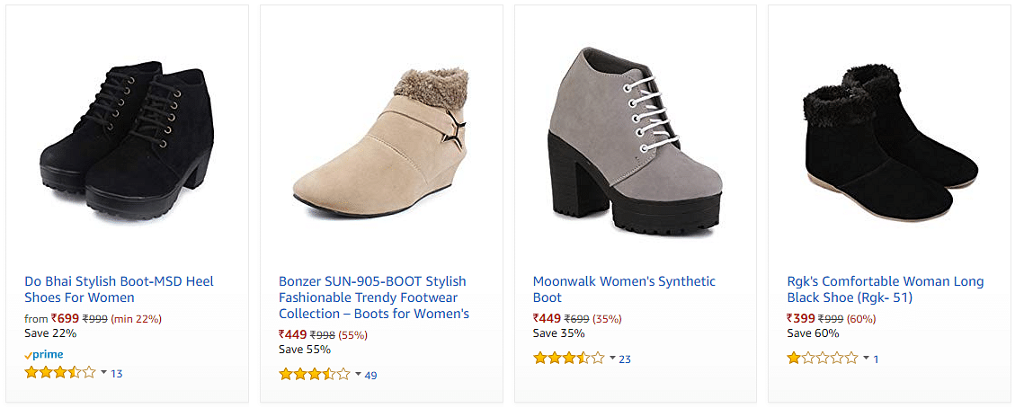 Women Footwear Online Offers: Upto 50% OFF + 8% Cashback